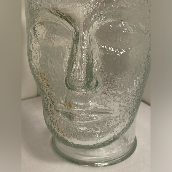 Vintage glass human mannequin Head sculpture head figure wig hat display 60s 70s - Picture 2 of 16